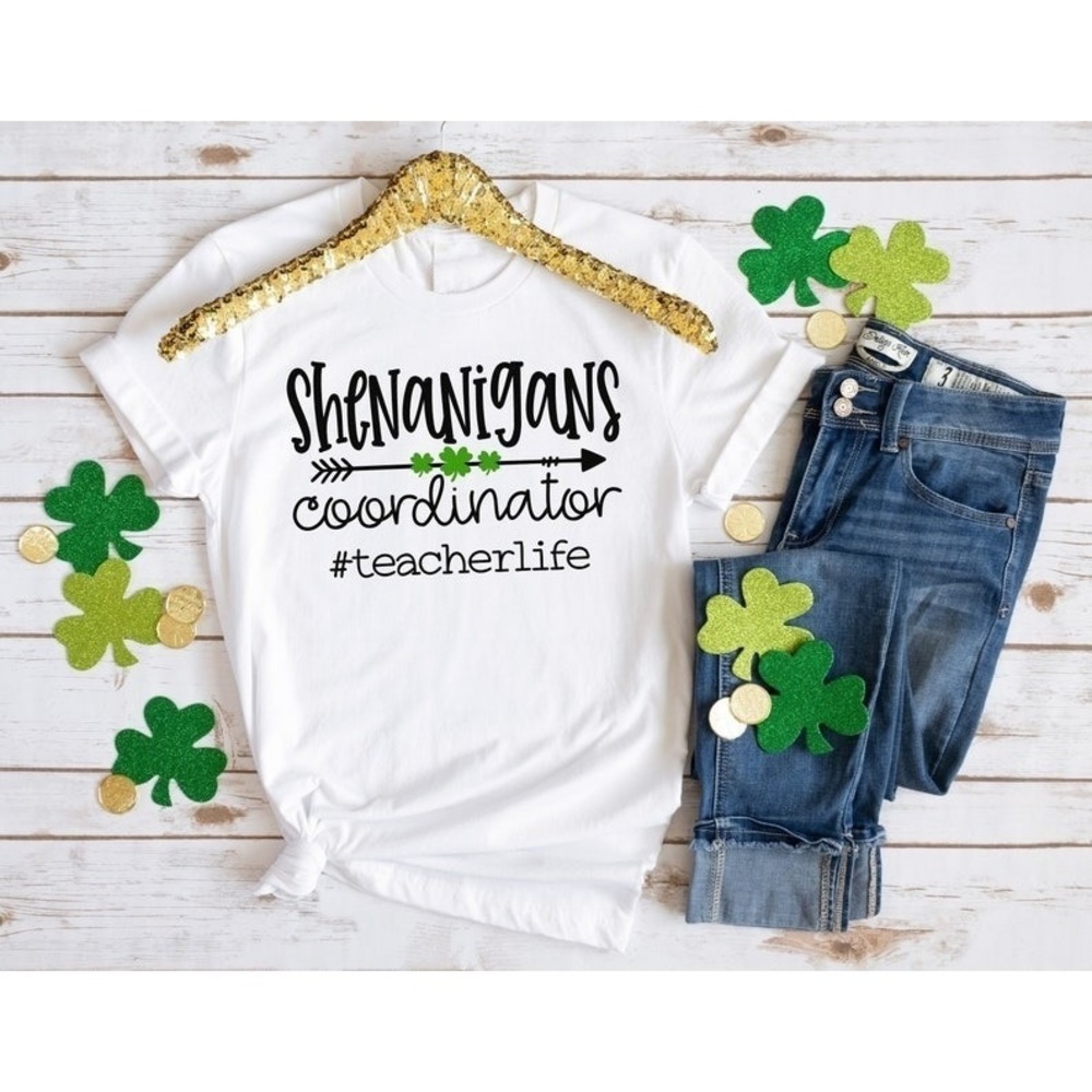 Shenanigans Coordinator Shirt, Teacher Saint Patrick Day Shirt